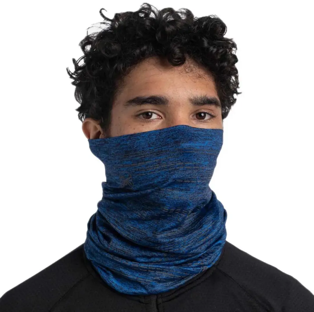 Buff DryFlx Nekwarmer - Solid Blauw