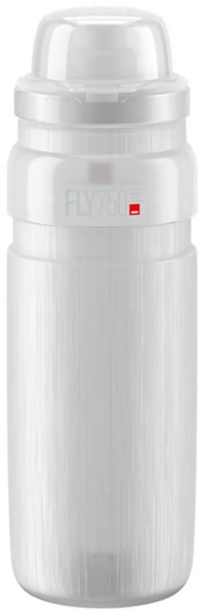 Elite FLY MTB TEX Bidon 750ml - Transparant Grijs - afbeelding 2 van 2
