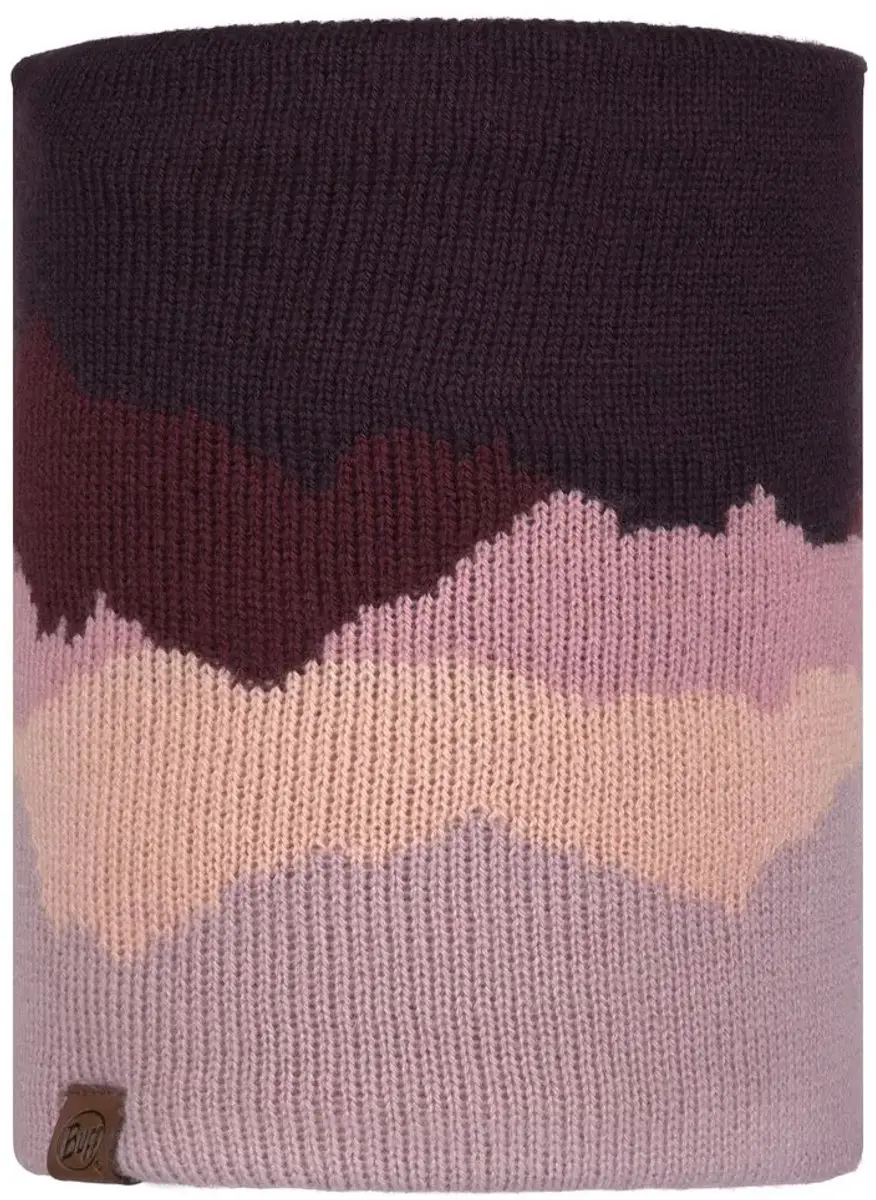 Buff ® Knitted&fleece Nekwarmer Paars,Roze