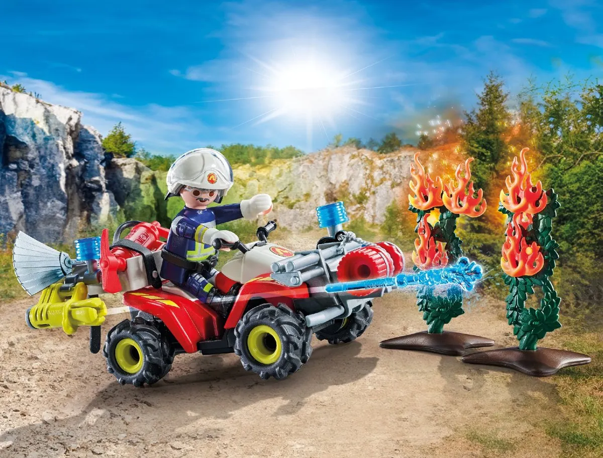 Playmobil Action Heroes Brandweer Quad 71825