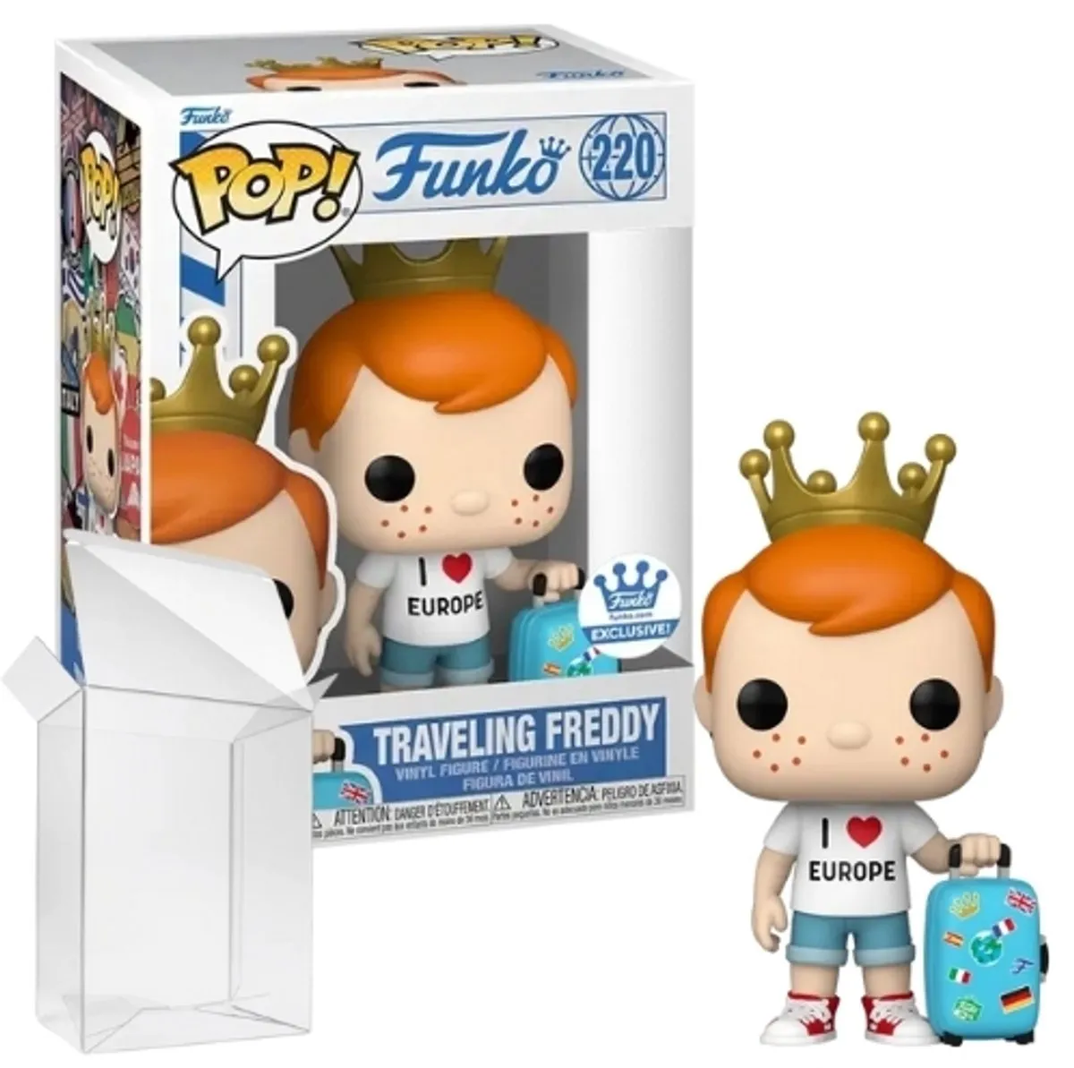 Funko Pop! Freddy Funko Traveling Freddy #220