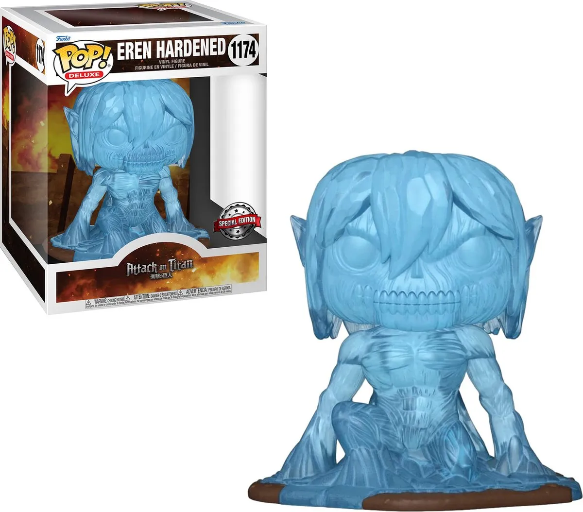 Funko POP! Attack on Titan Eren Hardened Exclusive 1174