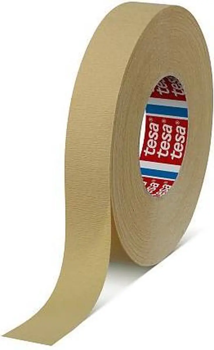 Tesa crêpetape Tesakrepp 4322 zwaar gecrept 50 mm