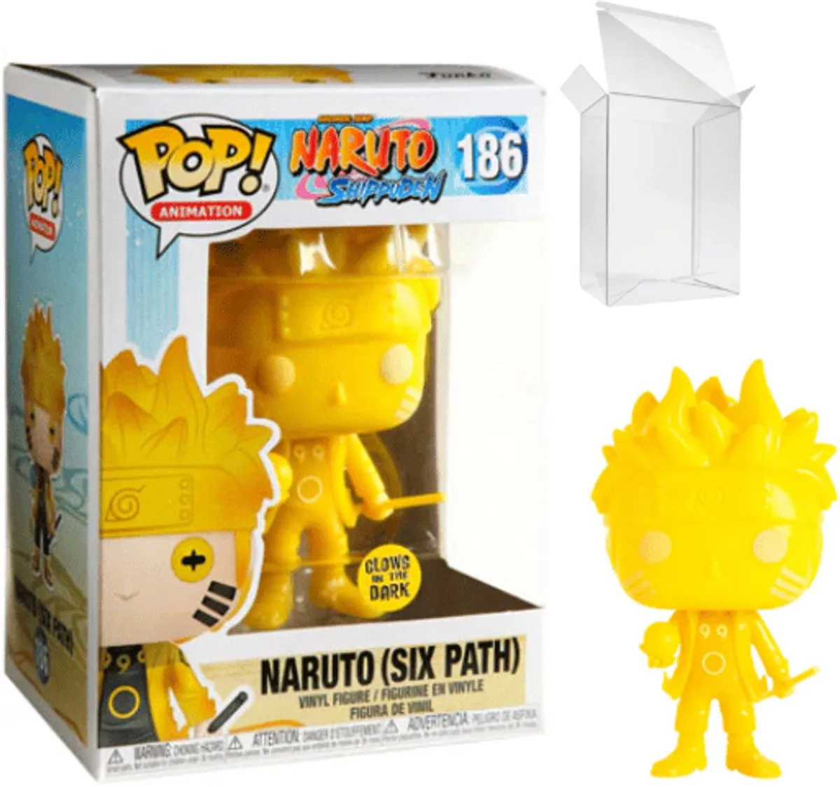 Funko Pop! Naruto Six Path Yellow Glow in the Dark