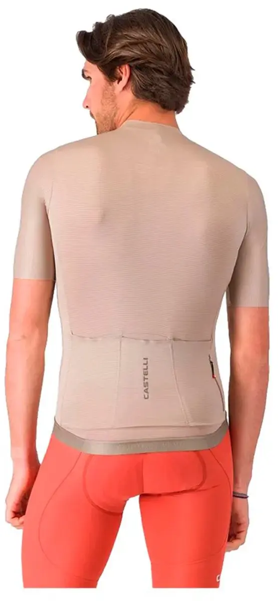 Castelli Espresso 2 Korte Mouw Wielertrui Clay XL