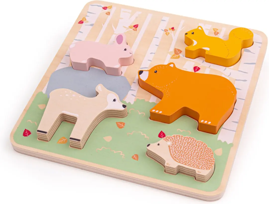 Bigjigs Houten puzzel FSC 100%.