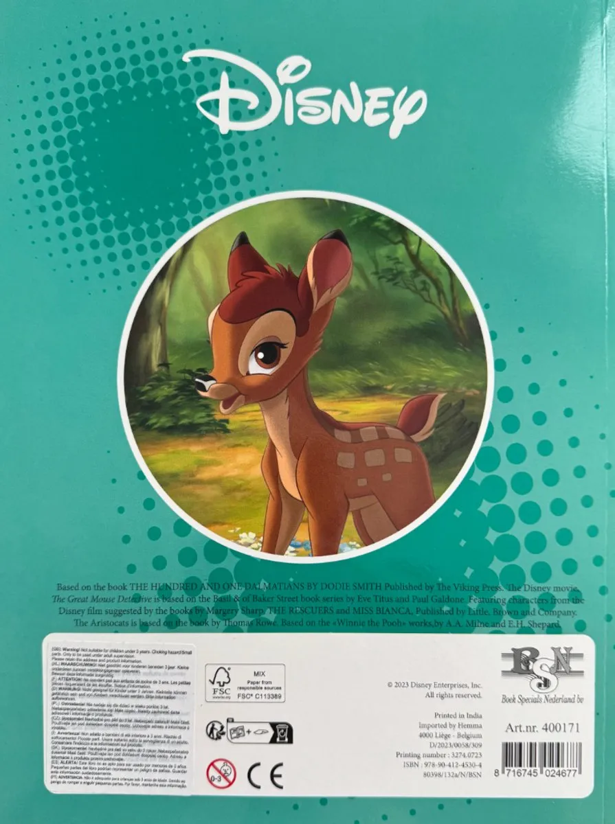 Disney Jungle Book Megacolor Kleurboek 125 Platen - Groen