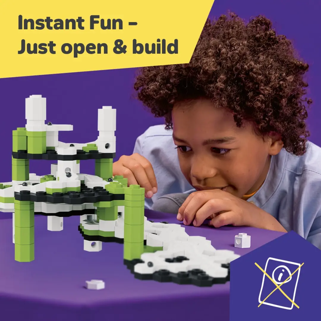 Ravensburger GraviTrax micro Gravi Green Knikkerbaan - 270 Onderdelen - afbeelding 2 van 5