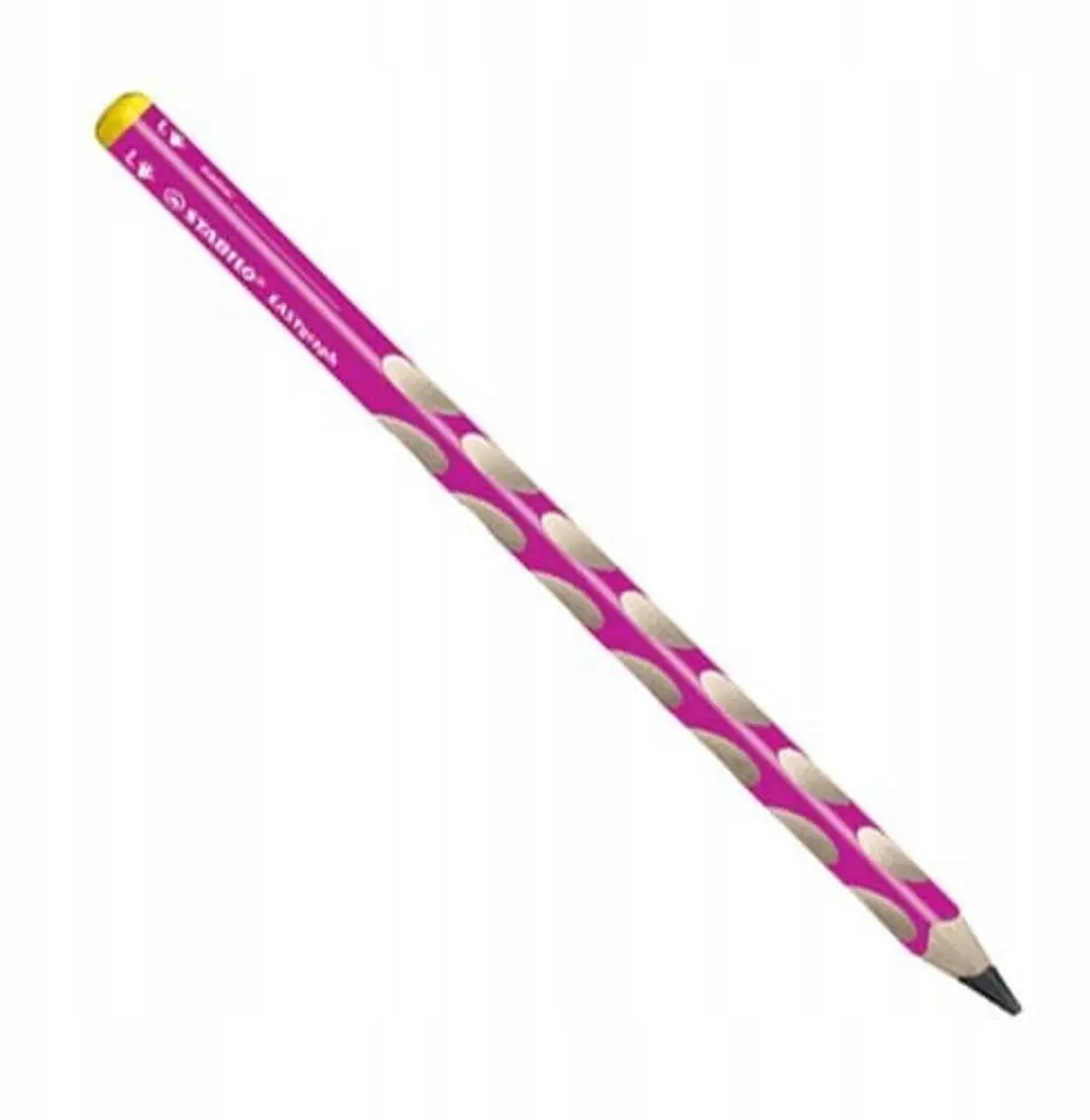 STABILO EasyGraph Driehoekspotlood Roze - HB - Linkshandig - afbeelding 3 van 3