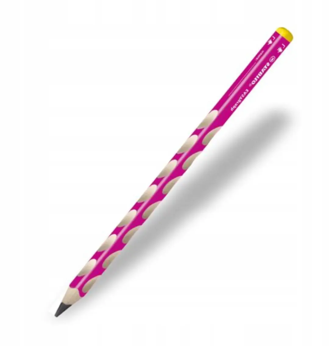 STABILO EASYGRAPH dikke driehoekige potlood roze L, HB, voor linkshandigen