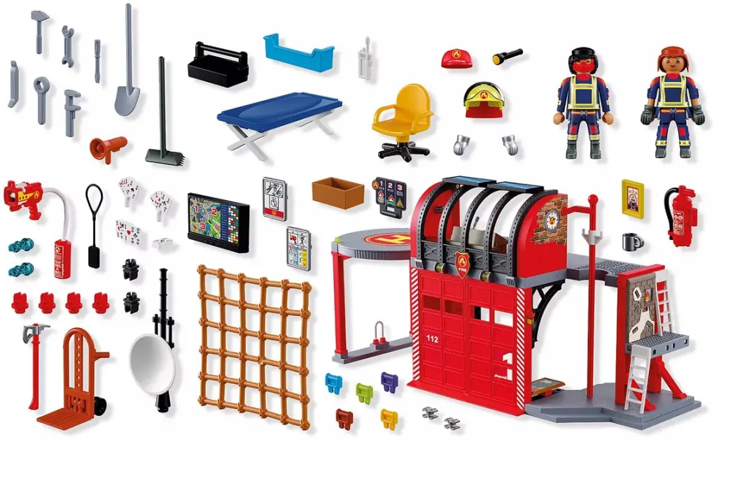 Playmobil City Action Grote Brandweerkazerne 72191 - afbeelding 5 van 6