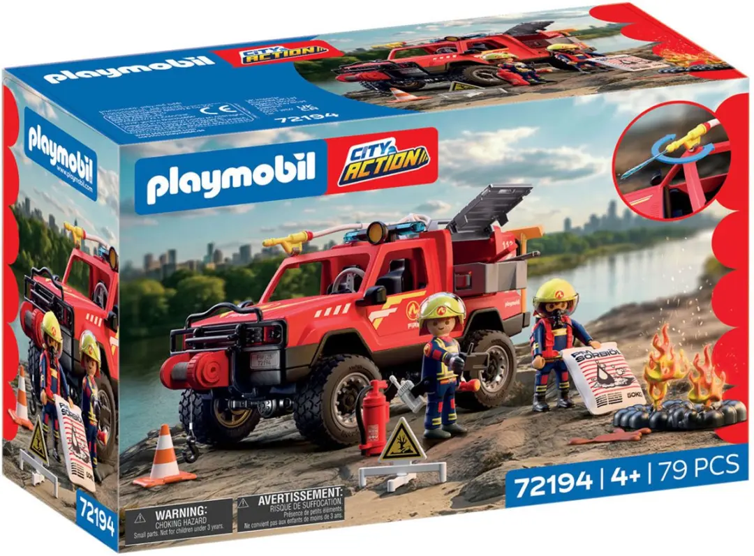 Playmobil 72194 Brandweerpick-Up.