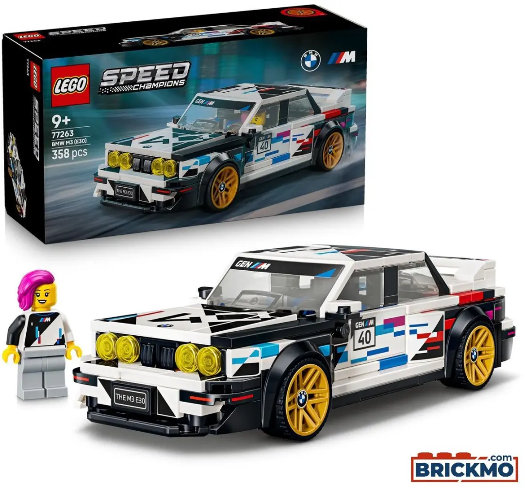 LEGO Speed Champions 77263 BMW M3 (E30) 77263