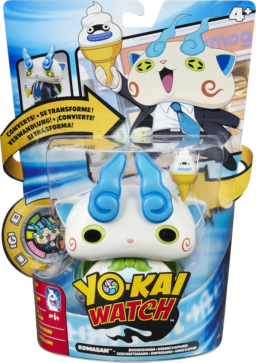 Hasbro Yo-kai Watch Converting Komasan B5946EQ00 - Meerkleurig - afbeelding 5 van 6