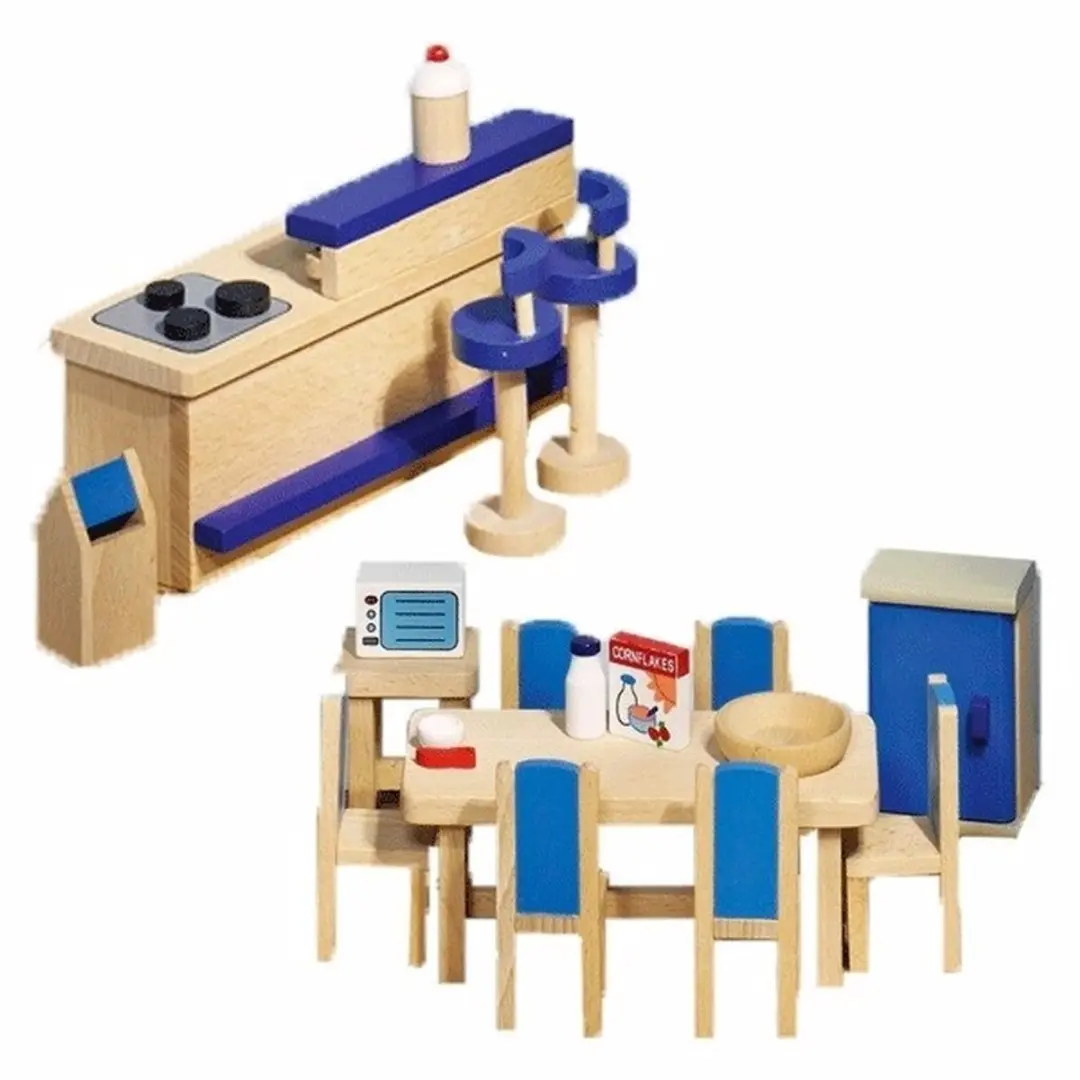 Poppenhuismeubeltjes moderne keuken