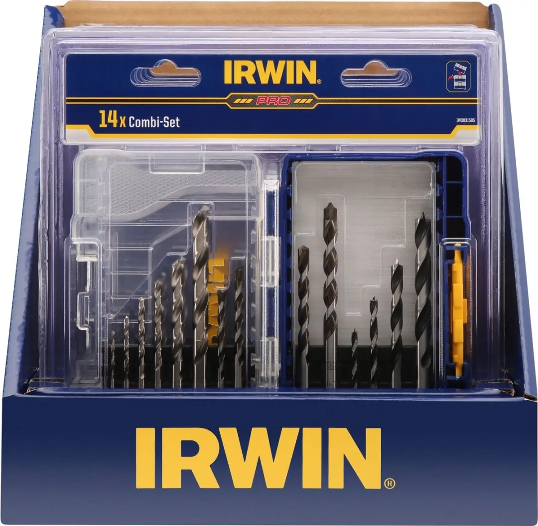 Irwin IW3031505 Boorverzameling - 14 Stuks - Metaal/Hout/Kunststof - afbeelding 3 van 5