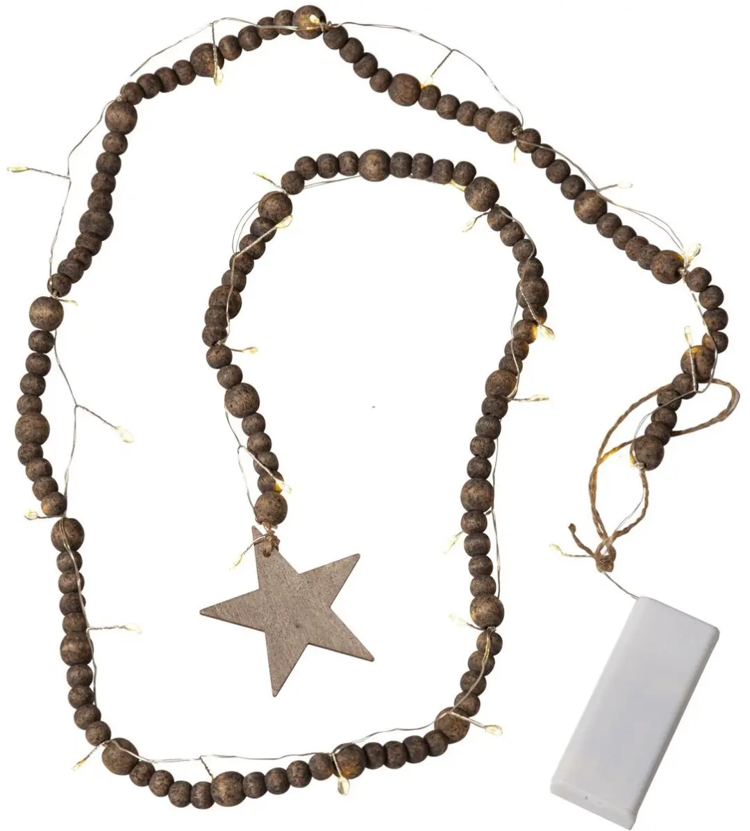 Star Trading Beady Kerstverlichtingsketting