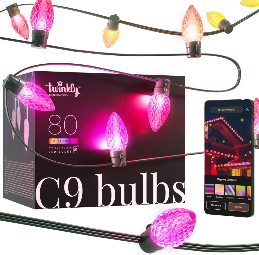 Twinkly C9 lampen