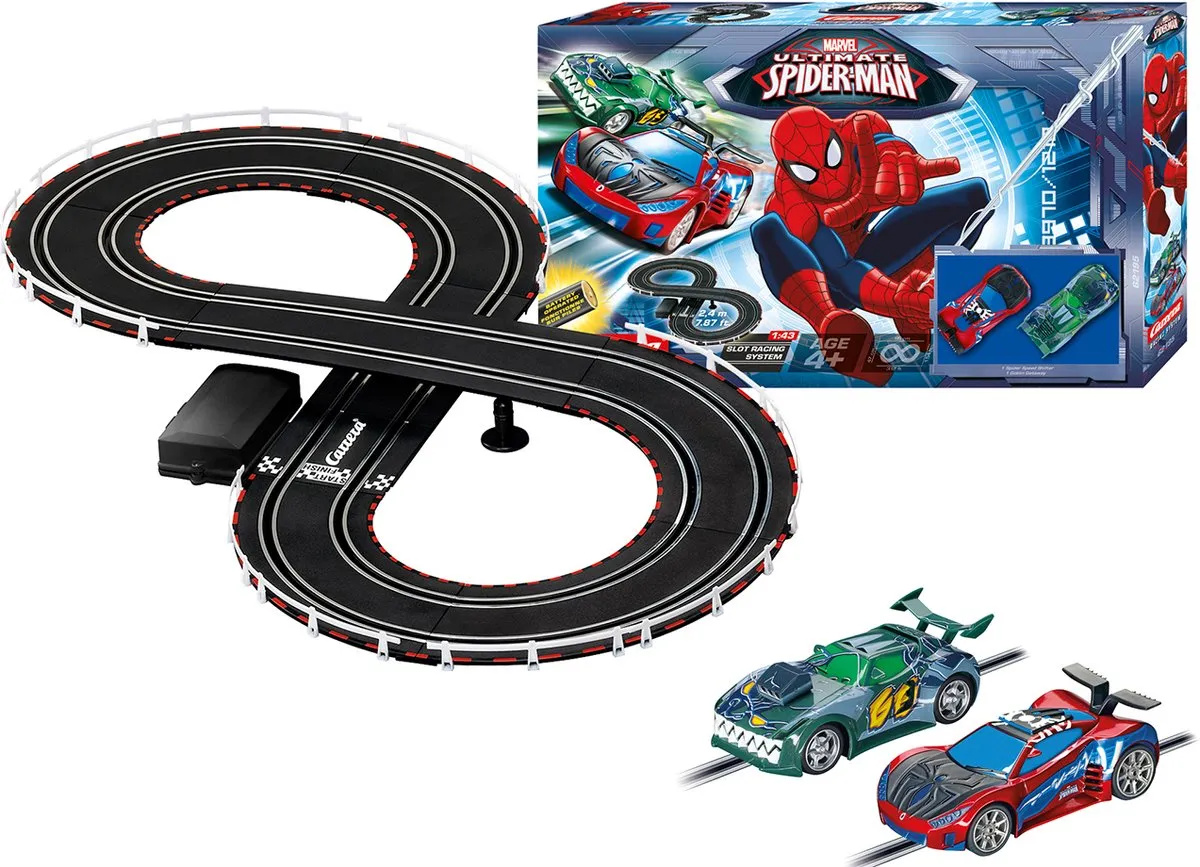 Carrera Go!!! Spider-Man vs. Green Goblin Racebaan 2,4m CAR20062195