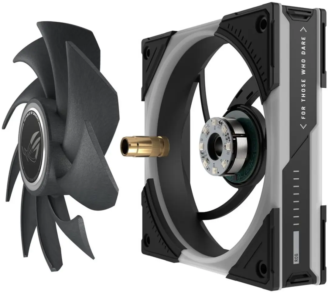 ASUS ROG Eurux GR120 ARGB Reverse Ventilator 120mm - 3 Stuks - Zwart