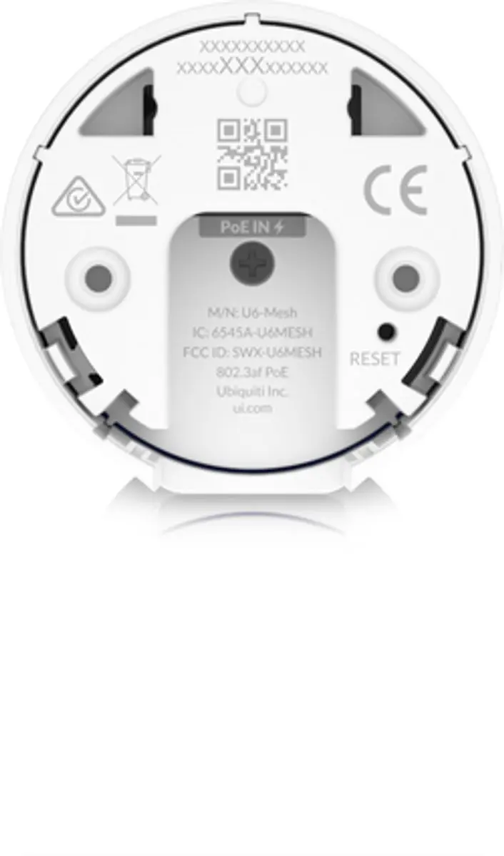 Ubiquiti U6-MESH Access Point - 4800 Mbit/s Wit - afbeelding 5 van 6