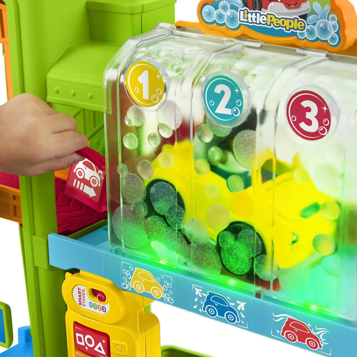 Fisher Price Little People Light-Up Learning Garage HRB35 - 3x AA