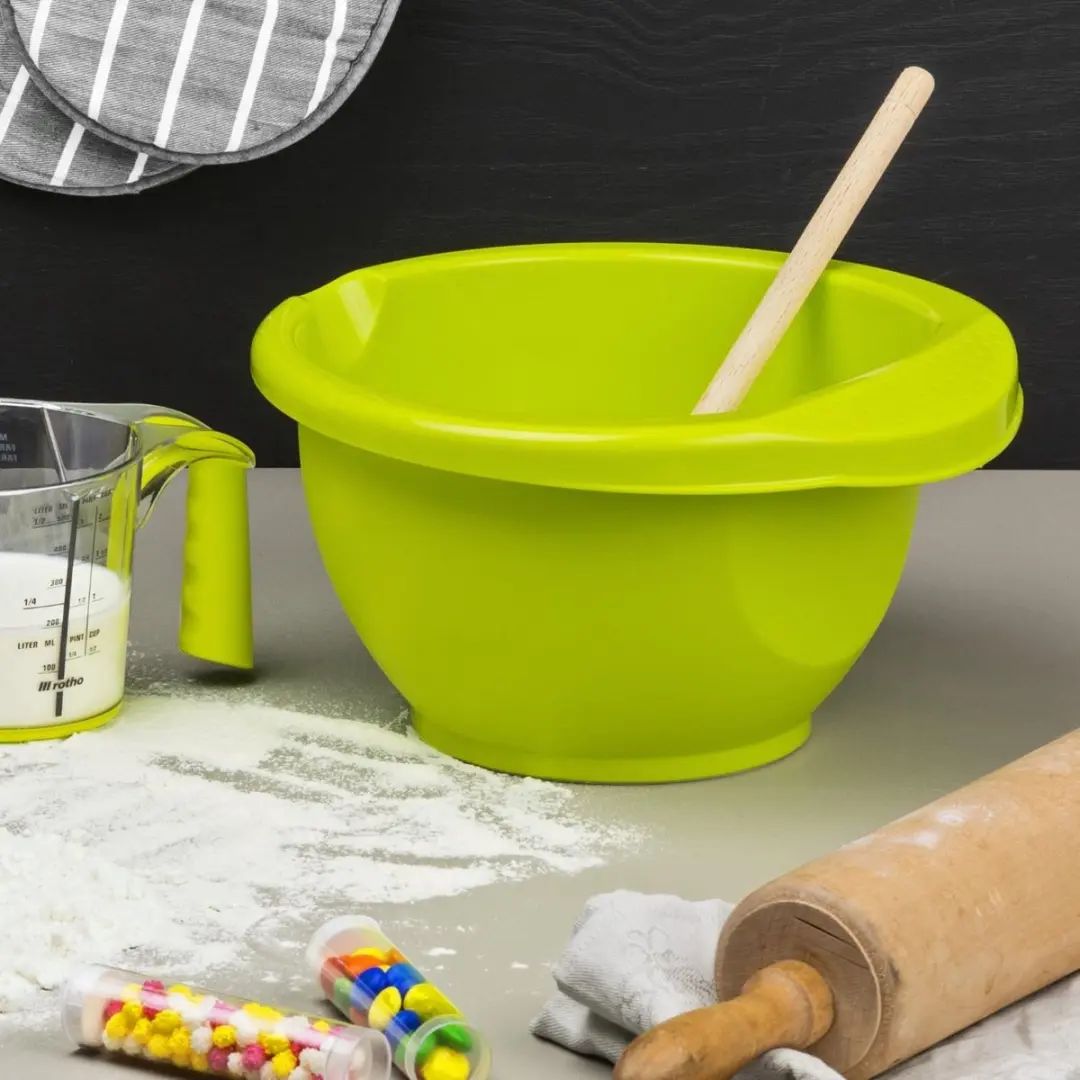 Rotho Beslagkom 4.0L - Lime Groen