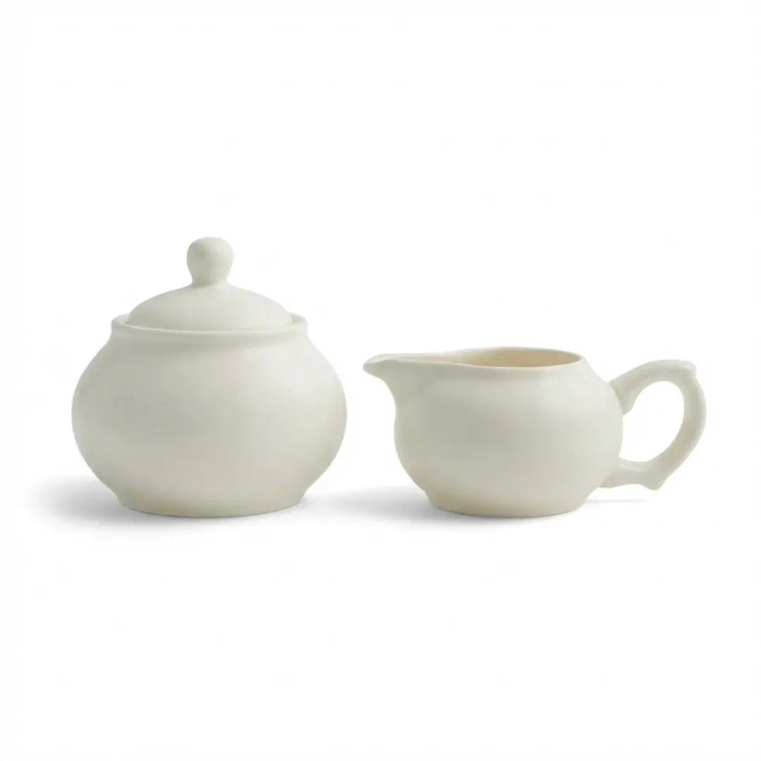 Royal Boch Kitchen Roomstel Suikerpot en Melkkan Classic Royal set van 2