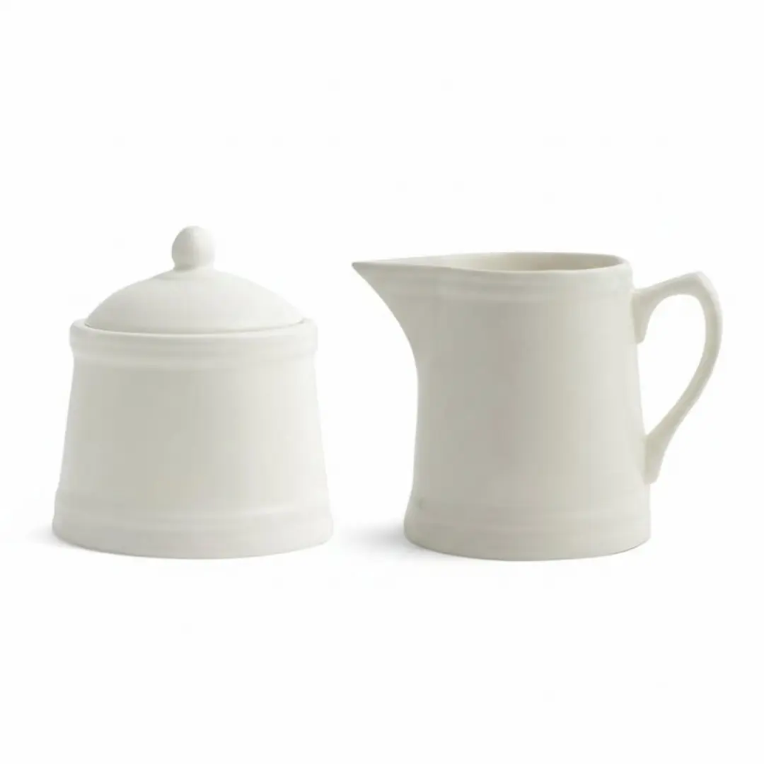 Royal Boch Kitchen Roomstel Suikerpot en Melkkan Classic set van 2