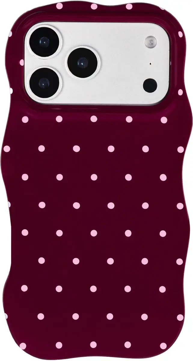 Selencia Hoesje iPhone 17 Pro Wavy Backcover
