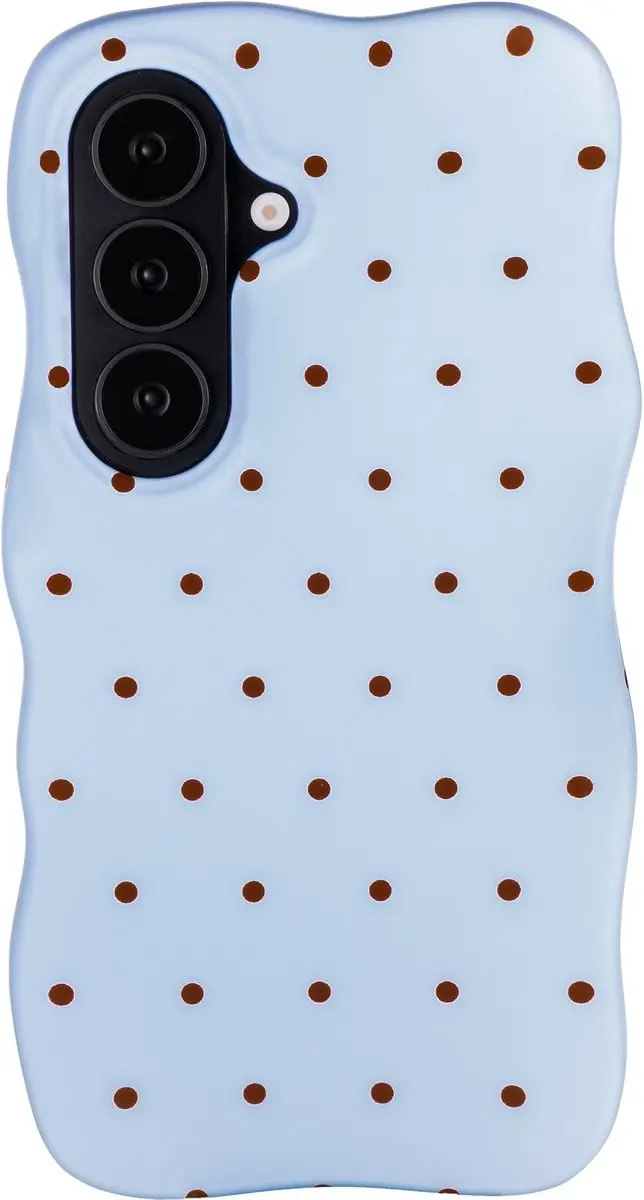 Selencia Wavy Backcover Hoesje Samsung Galaxy S26