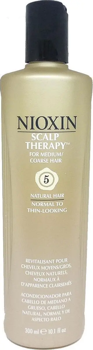 Nioxin System 5 Conditioner voor hoofdhuidtherapie 300ml Medium grof haarherstel