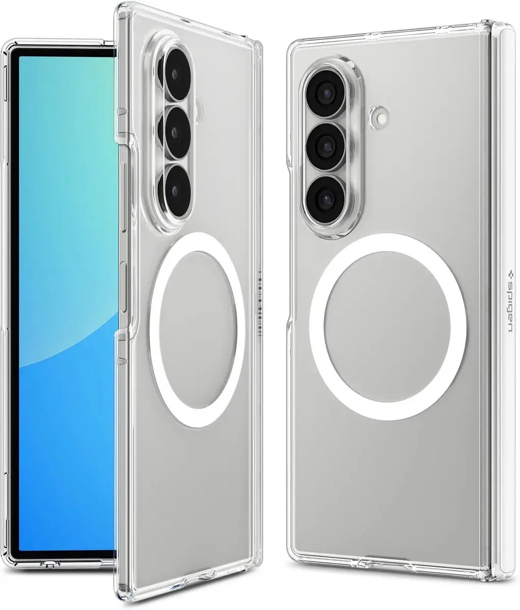Spigen Ultra Hybrid Pro MagFit ACS11506 Hoesje - Samsung Galaxy Z Fold8 Ultra - Wit