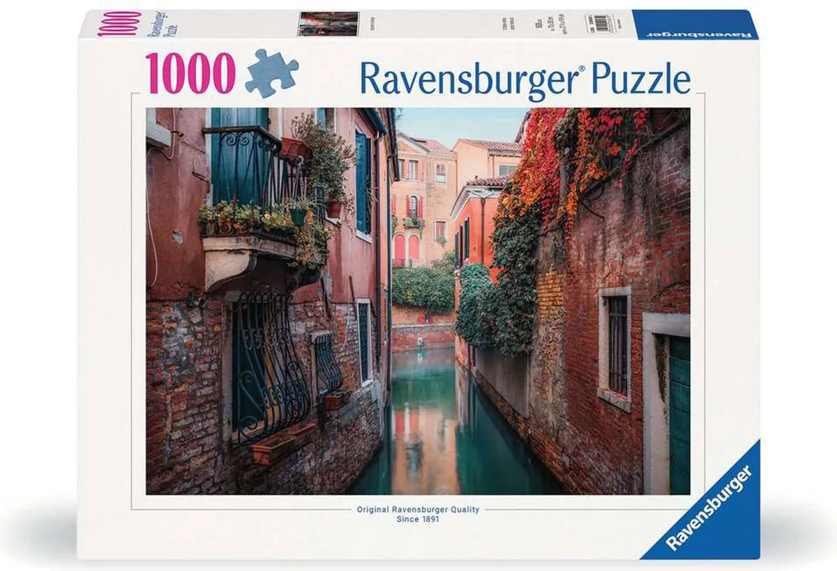 Ravensburger Herfst in Venetië Puzzel 1000 Stuks