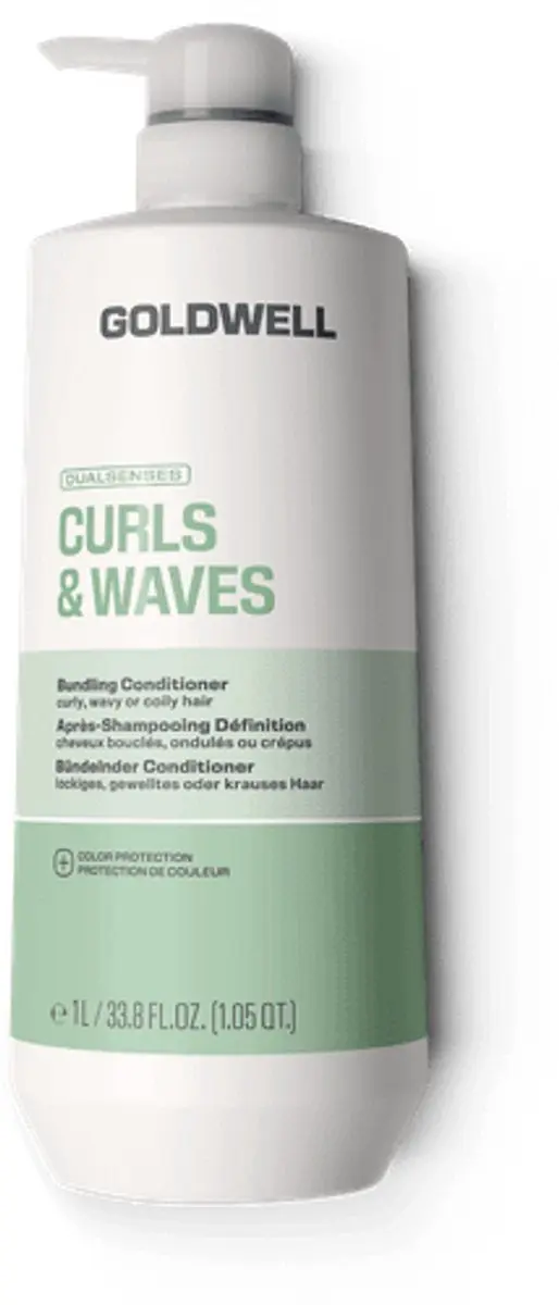 Goldwell Curls & Waves Hydraterende Conditioner 1000ml - afbeelding 3 van 4