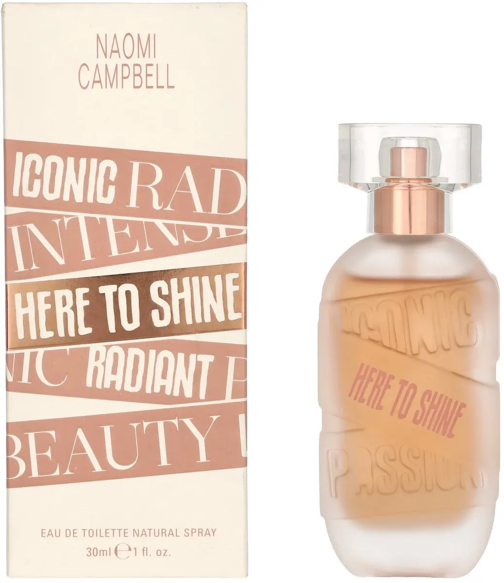 NEW: Naomi Campbell Here to Shine 30ml EDT Spray