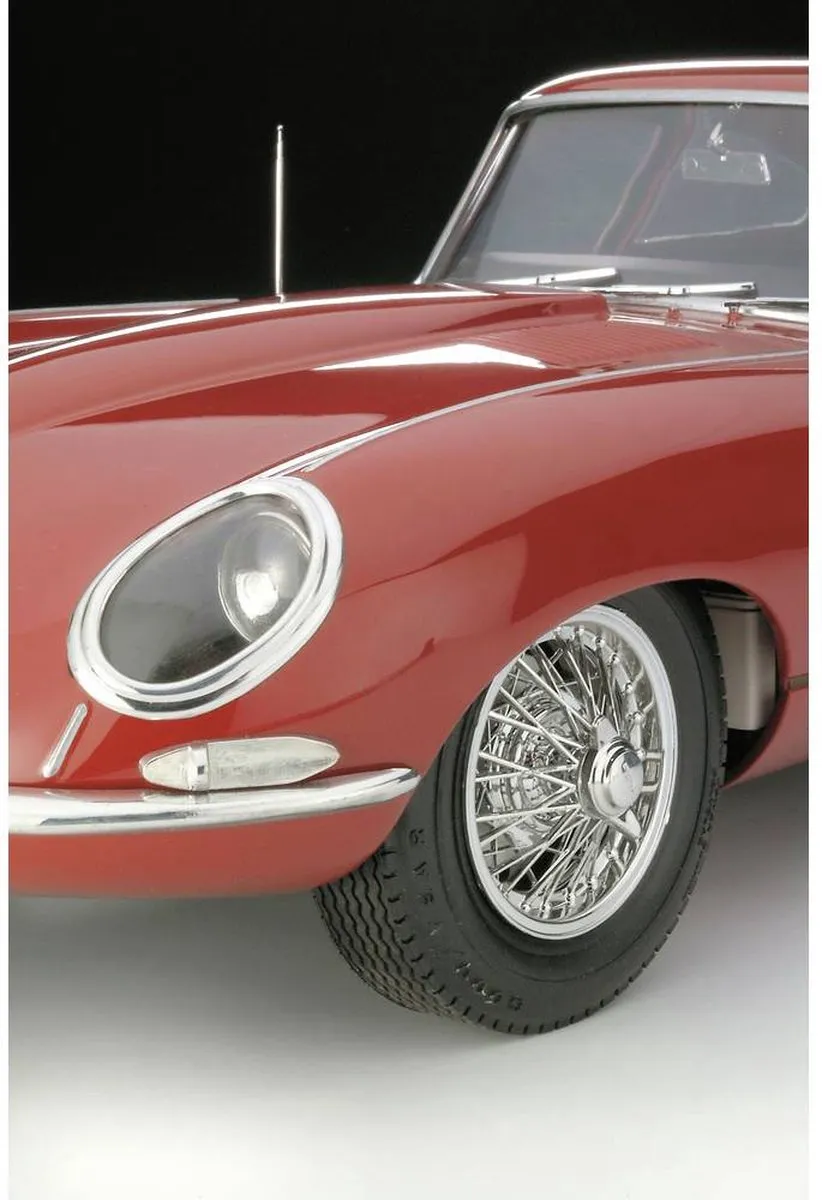 Revell Modelbouwpakket Auto - 07717 Jaguar E-Type - Oldtimer Plastic - 1:8 - Modelbouw