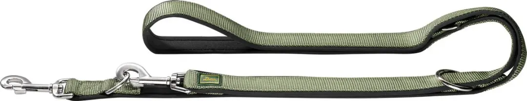 Hunter Trainingslijn Neopreen Nylon Olijfgroen&Zwart