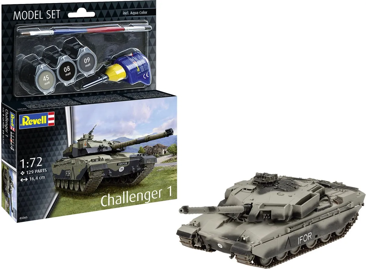 Revell Challenger 1 REV63365 Modelbouwpakket 1:72
