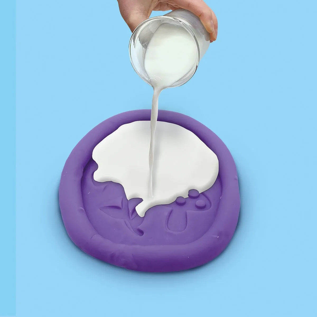 SES Creative Botanisch Reliëf Gips Gieten & Schilderen - 2x90g Klei