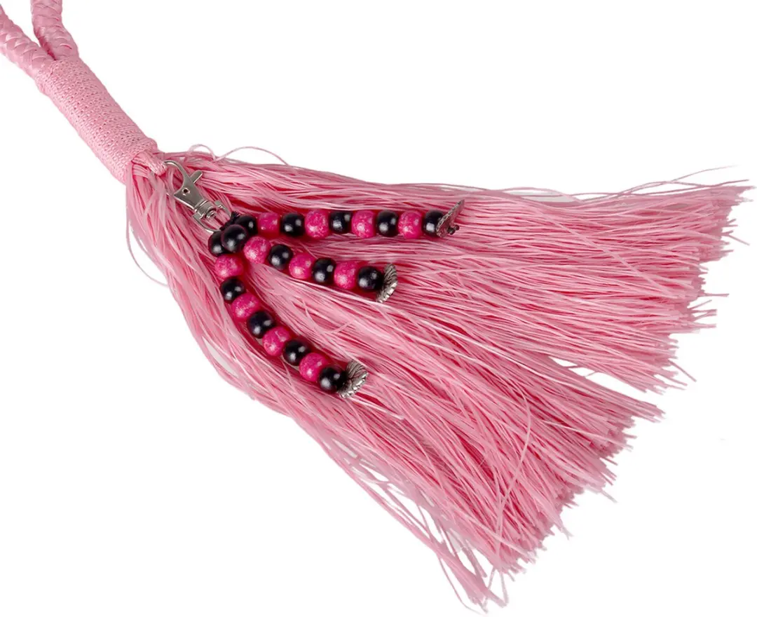 QHP Touwhalster Combi Neckrope Liberty - Cob - Flamingo Pink - afbeelding 6 van 6