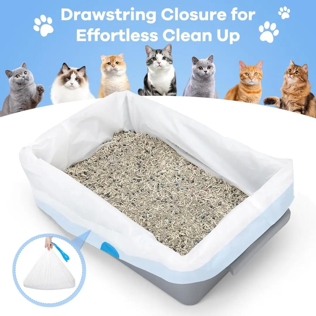 Photonspace Kattenbakzakken 3 Rollen - 60 Stuks (20x3) - 30x65cm