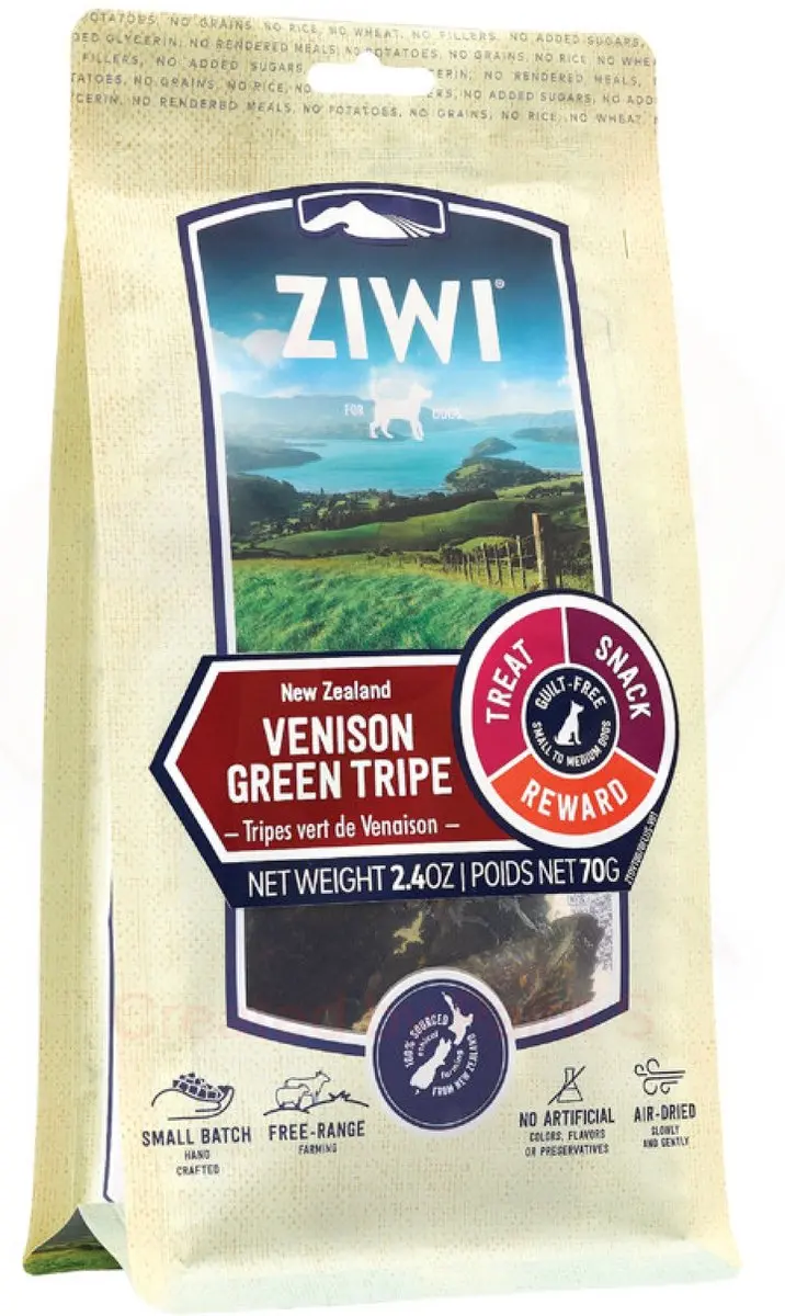 ZIWI Peak Hondensnack Hertenlong & Hertennier