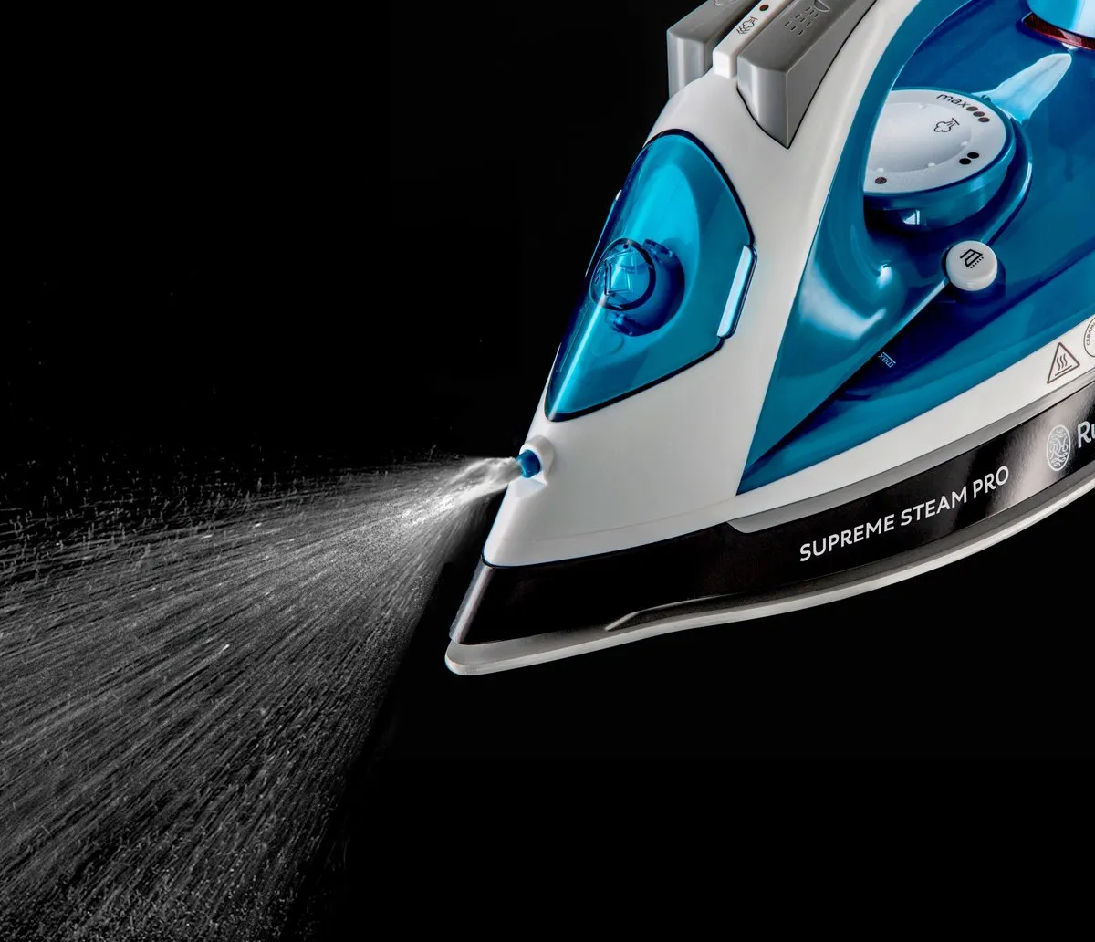 Russell Hobbs Supreme Steam Pro 23971-56 Strijkijzer - 2600W - Blauw - afbeelding 6 van 6