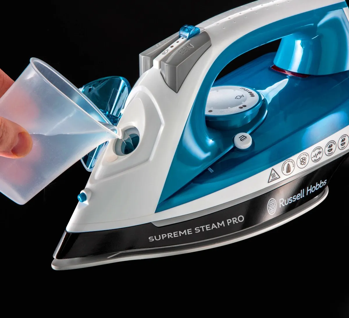 Russell Hobbs Supreme Steam Pro 23971-56 Strijkijzer - 2600W - Blauw