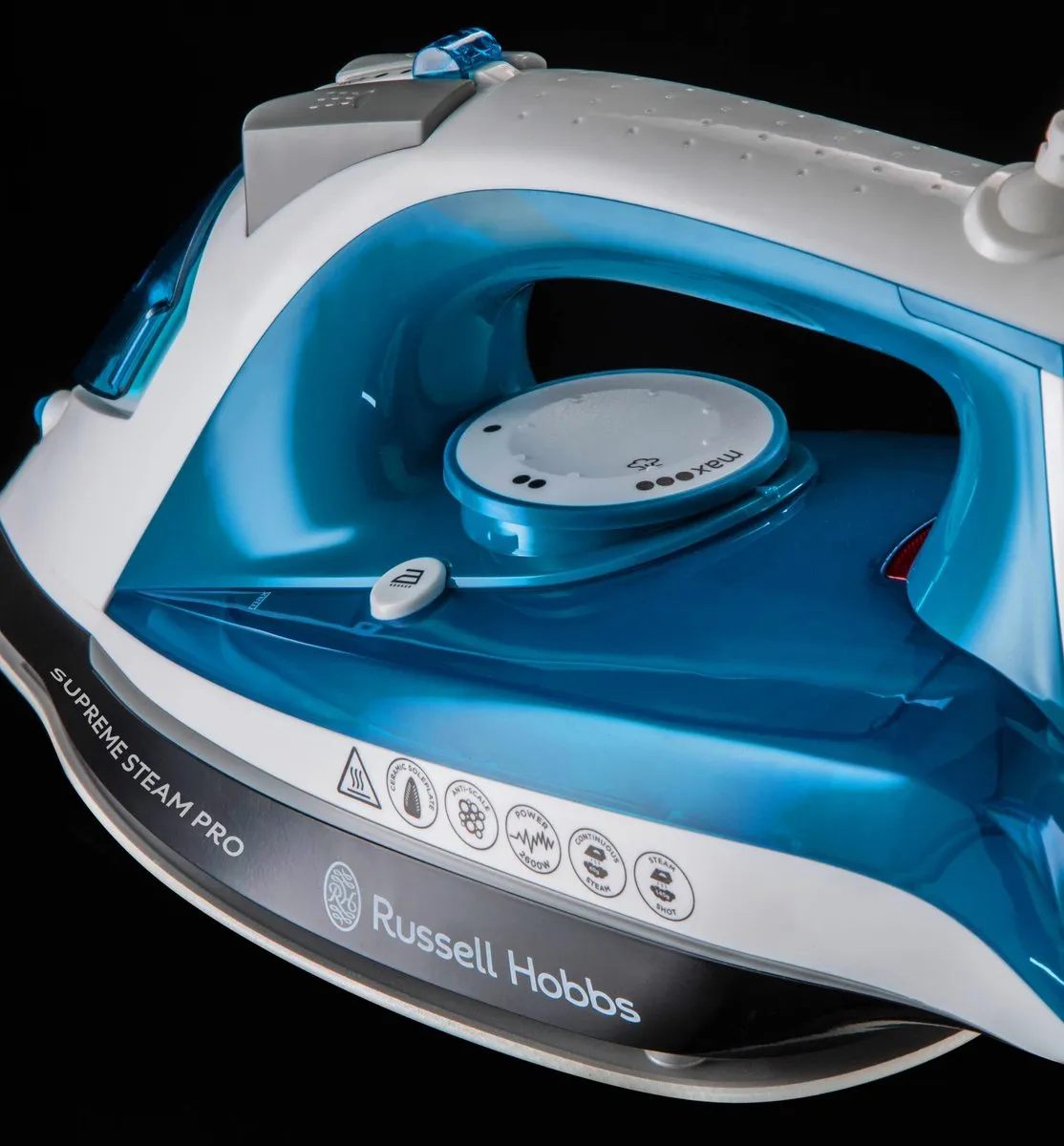 Russell Hobbs Supreme Steam Pro 23971-56 Strijkijzer - 2600W - Blauw