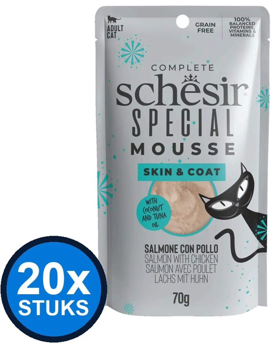 12x Schesir Special Skin & Coat Mousse