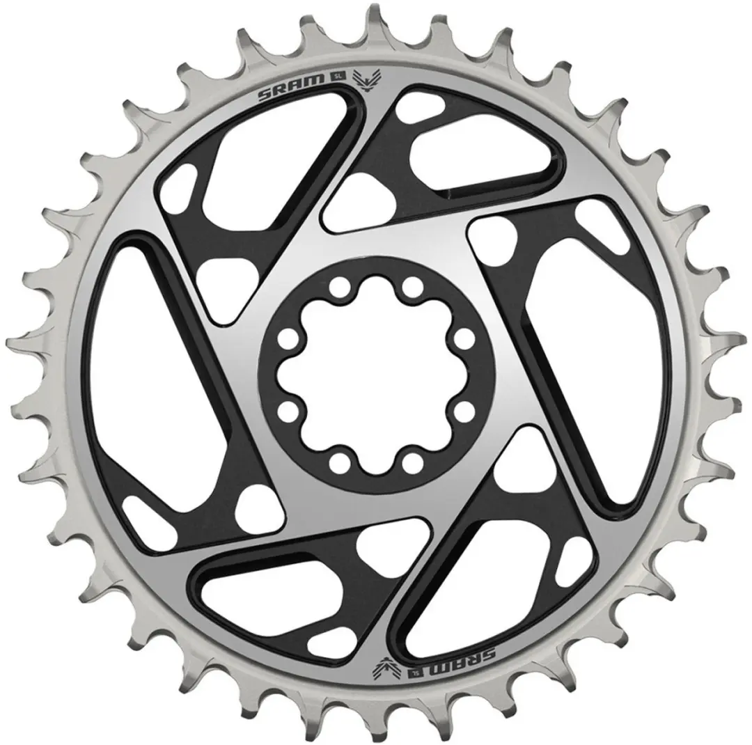 Sram T-type Eagle Xxsl Dm Offset 0 Mm Kettingblad Zilver 34t