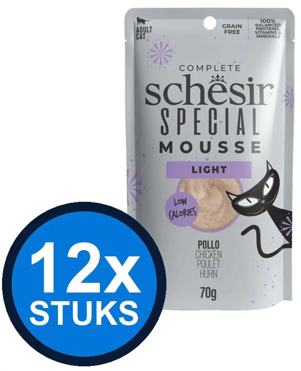 12x Schesir Special Light Mousse
