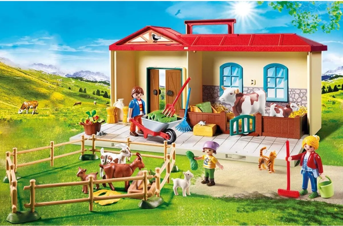 Playmobil Meeneem Boerderij 4897 - Multicolor - afbeelding 2 van 6